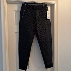 NWT Athleta Apres Ski Down Jogger Black Size 6